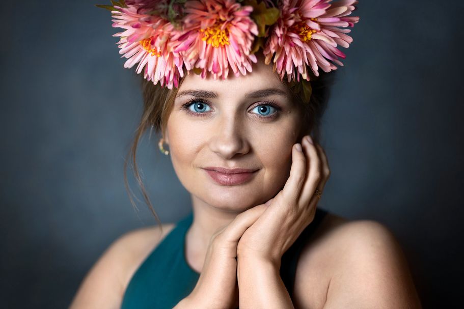 Outdoor Babybauch Shooting Dortmund in der goldenen Stunde