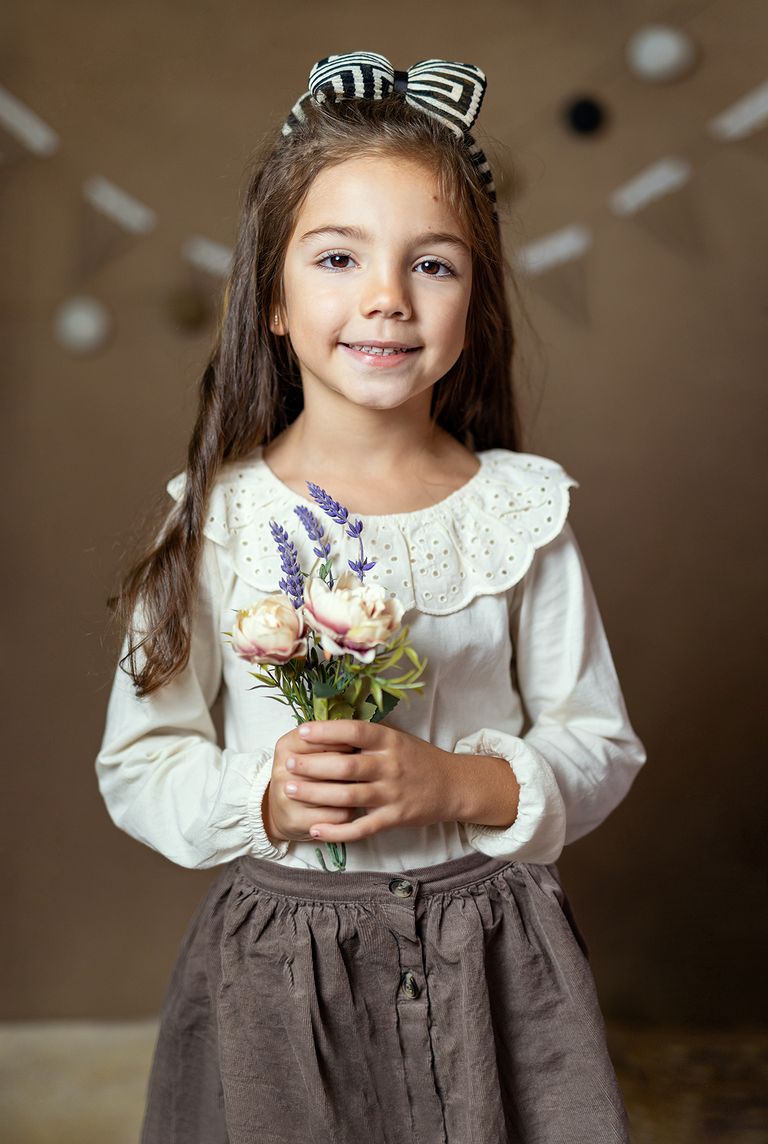 Kindergartenfoto mit herbstlichem Hintergrund Dortmund