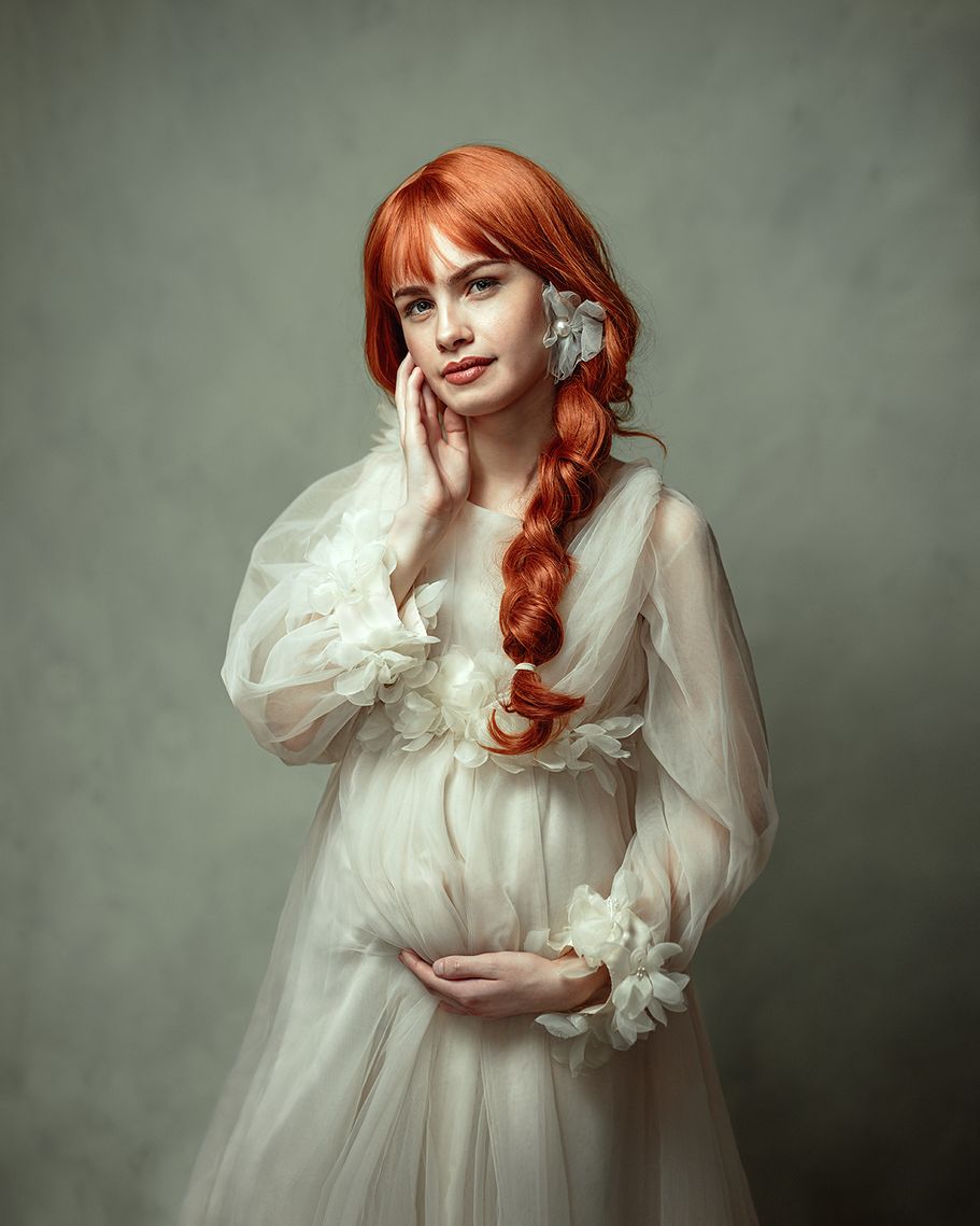 Babybauch Shooting mit Ultraschallbild als persönliche Erinnerung