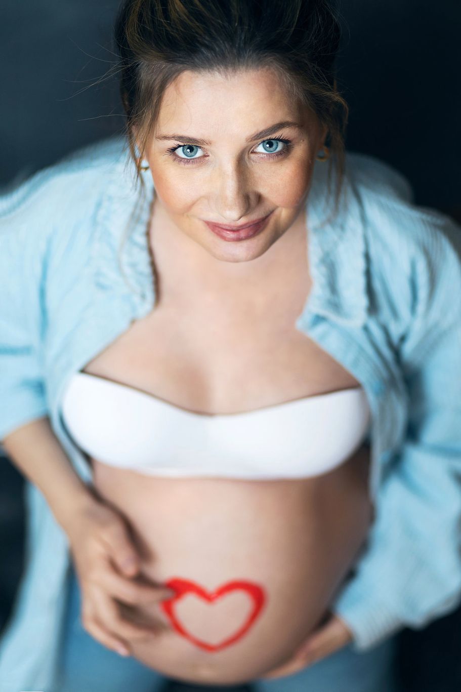 Babybauch Fotografie NRW Dortmund Bochum Witten natürliche Erinnerungen